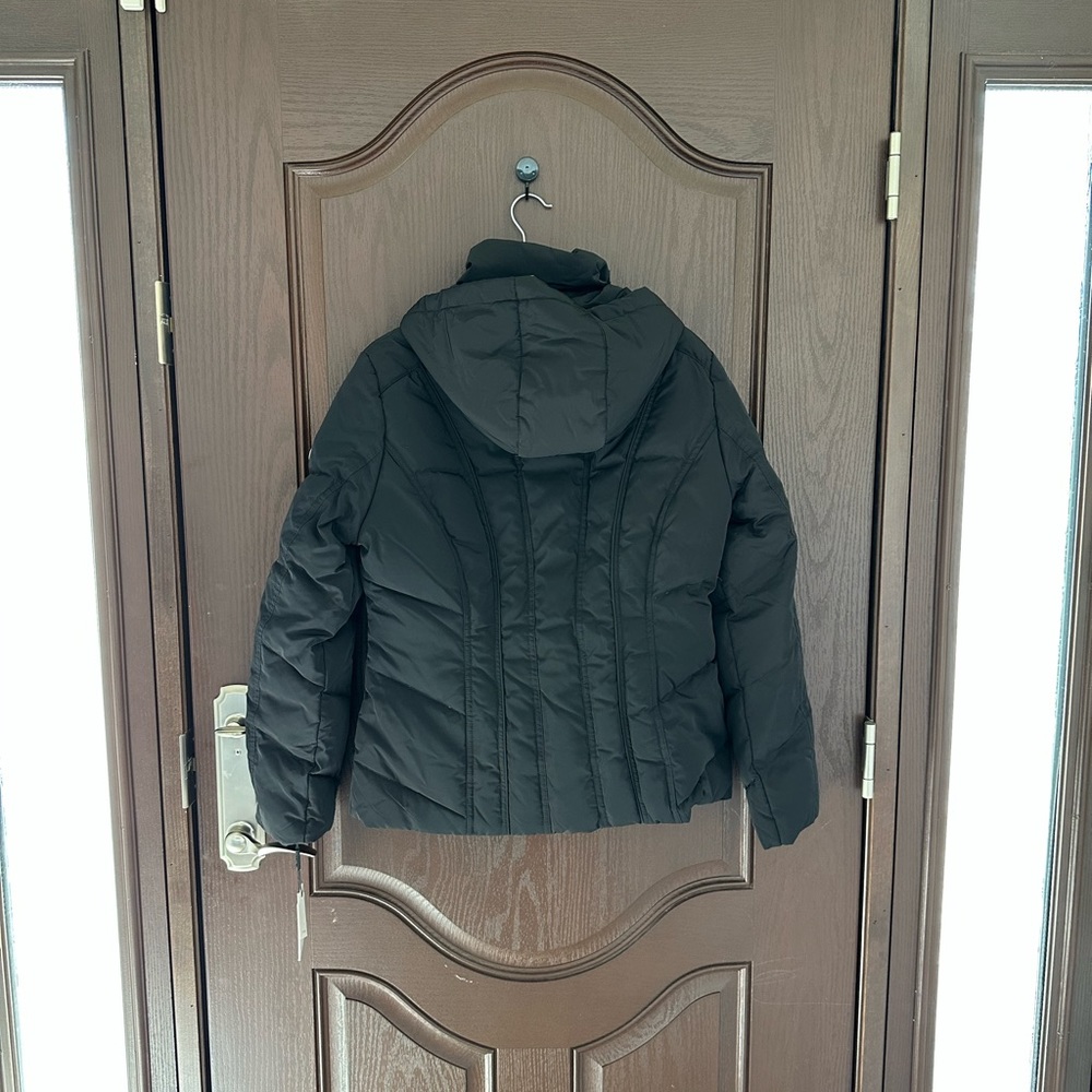 Calvin Klein Women's Black Puffer Coat Jacket - Picture 2 of 10